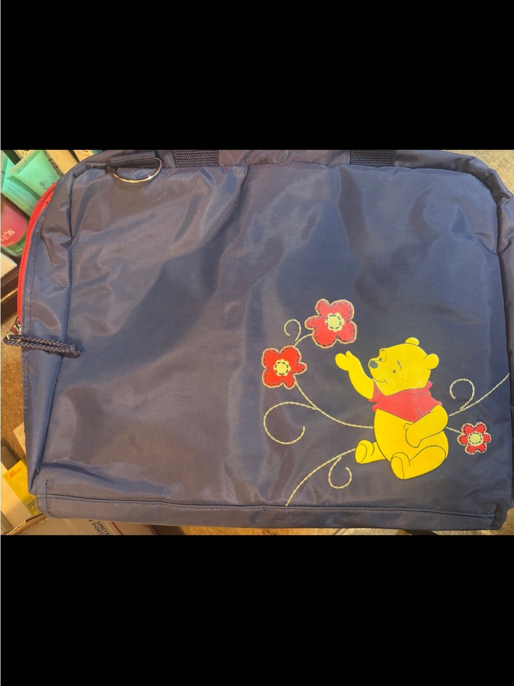 Vintage Winnie the Pooh diaper bag